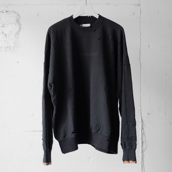 <img class='new_mark_img1' src='https://img.shop-pro.jp/img/new/icons14.gif' style='border:none;display:inline;margin:0px;padding:0px;width:auto;' />stein/ OVERSIZED REBUILD SWEAT LS 