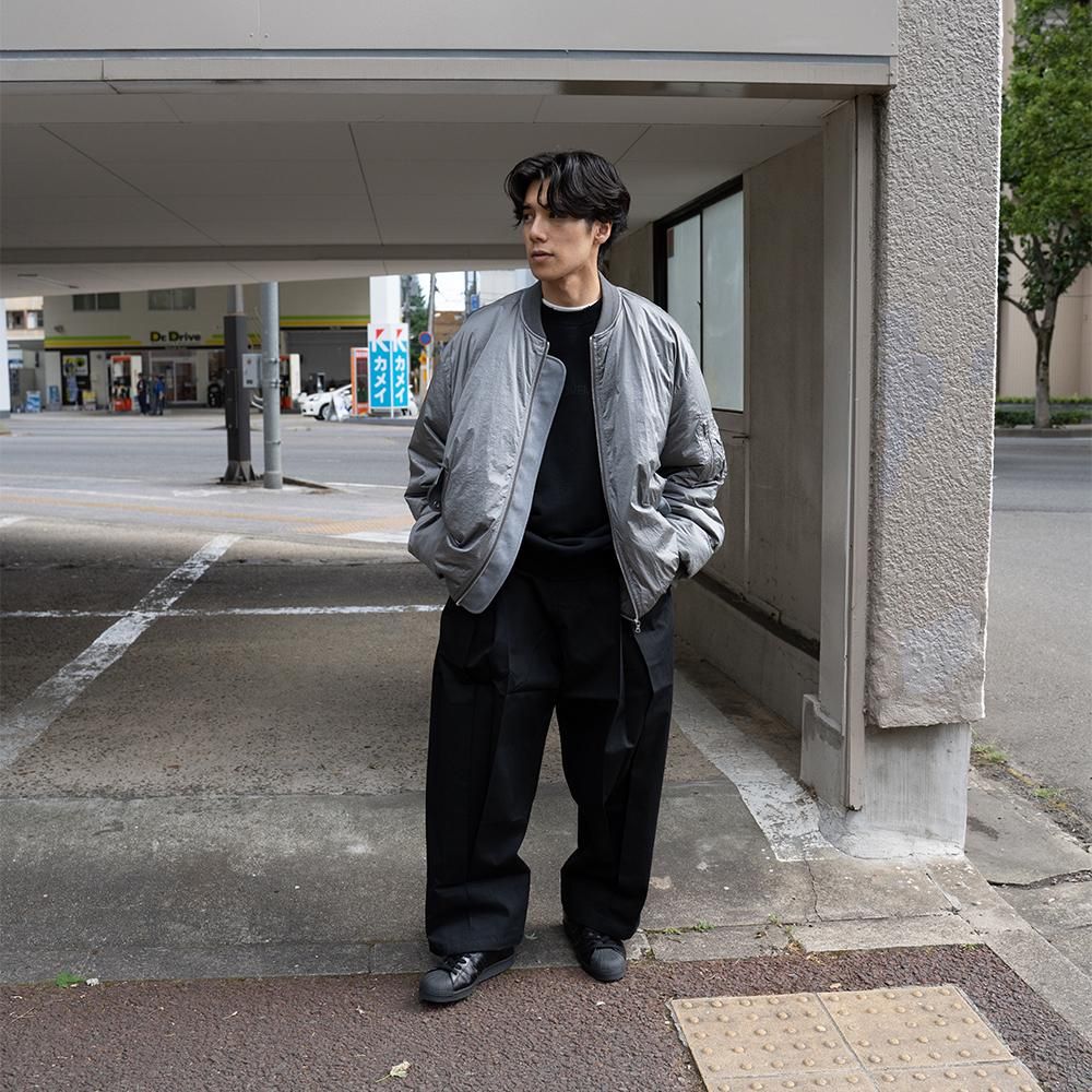 stein 23aw OVERSIZED FLIGHT JACKET