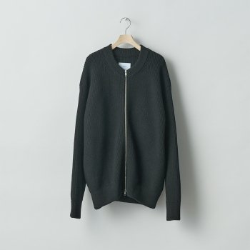 <img class='new_mark_img1' src='https://img.shop-pro.jp/img/new/icons14.gif' style='border:none;display:inline;margin:0px;padding:0px;width:auto;' />stein/ OVERSIZED DRIVERS KNIT ZIP JACKET 