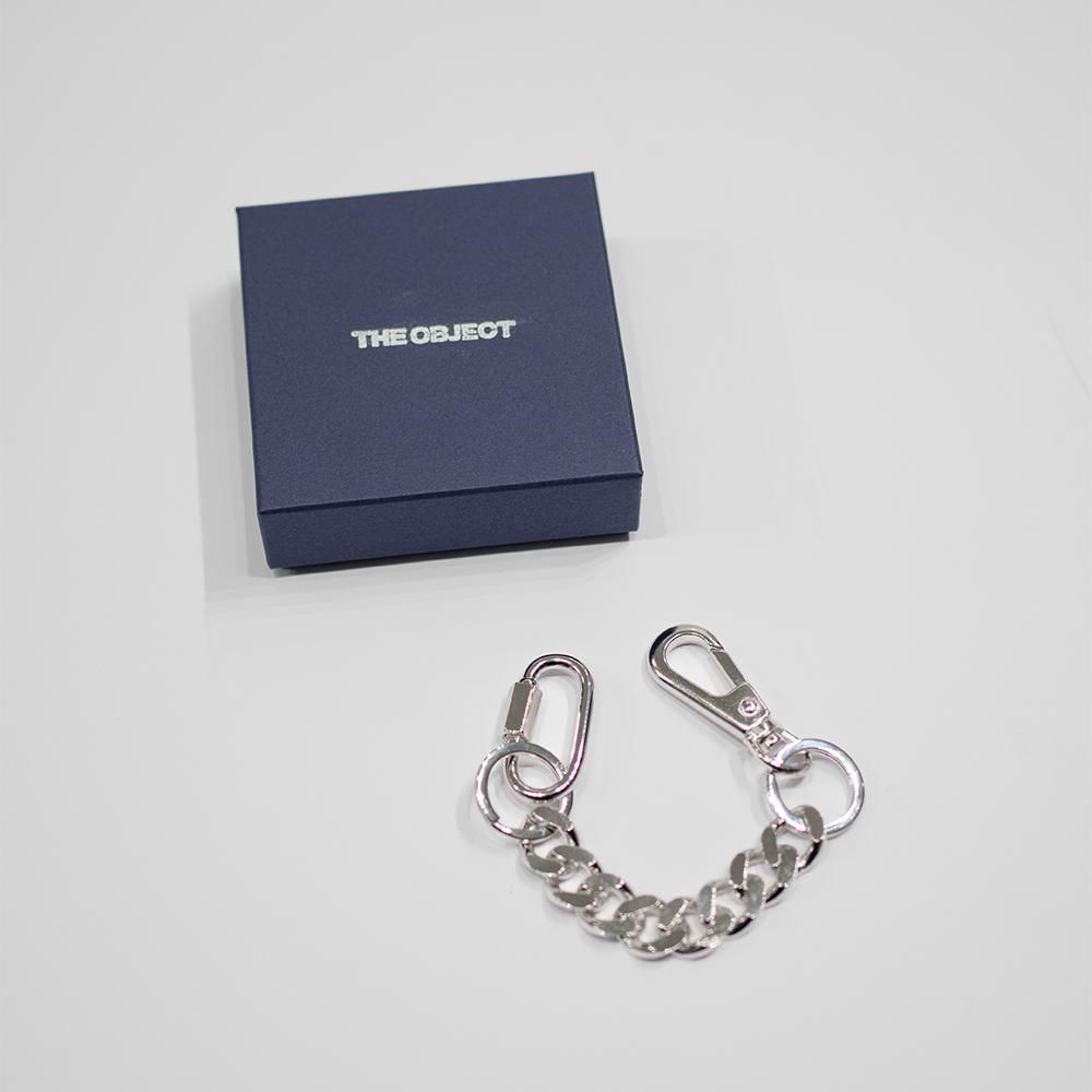 美品　THE OBJECT チェーンブレスレット THE OBJECT/ザオブジェクト】TOKYOU KARABINA BRACELET - SILVER