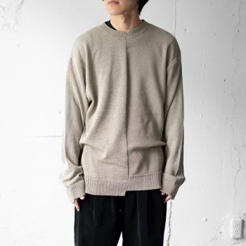 <img class='new_mark_img1' src='https://img.shop-pro.jp/img/new/icons14.gif' style='border:none;display:inline;margin:0px;padding:0px;width:auto;' />Blanc YM/ Rebuild Cotton Knit Pullover 