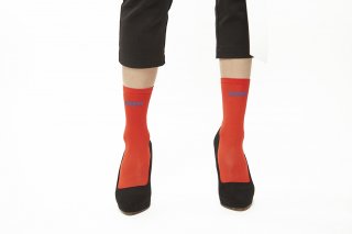 COLOR CODE SOCKS<br>REDの商品画像