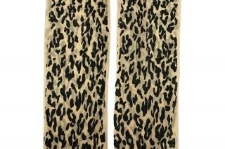 LEOPARD PRINTED STOCKING<br>BLACKξʲ