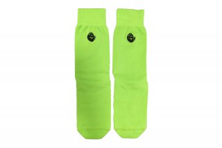 FRORAL EMBLEM SOCKS<br>NEONGREEN/8月/立花かんな/情熱<img class='new_mark_img2' src='https://img.shop-pro.jp/img/new/icons41.gif' style='border:none;display:inline;margin:0px;padding:0px;width:auto;' />の商品画像