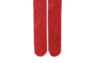 SLIM FIT RIBBED TIGHTS<br>REDの商品画像