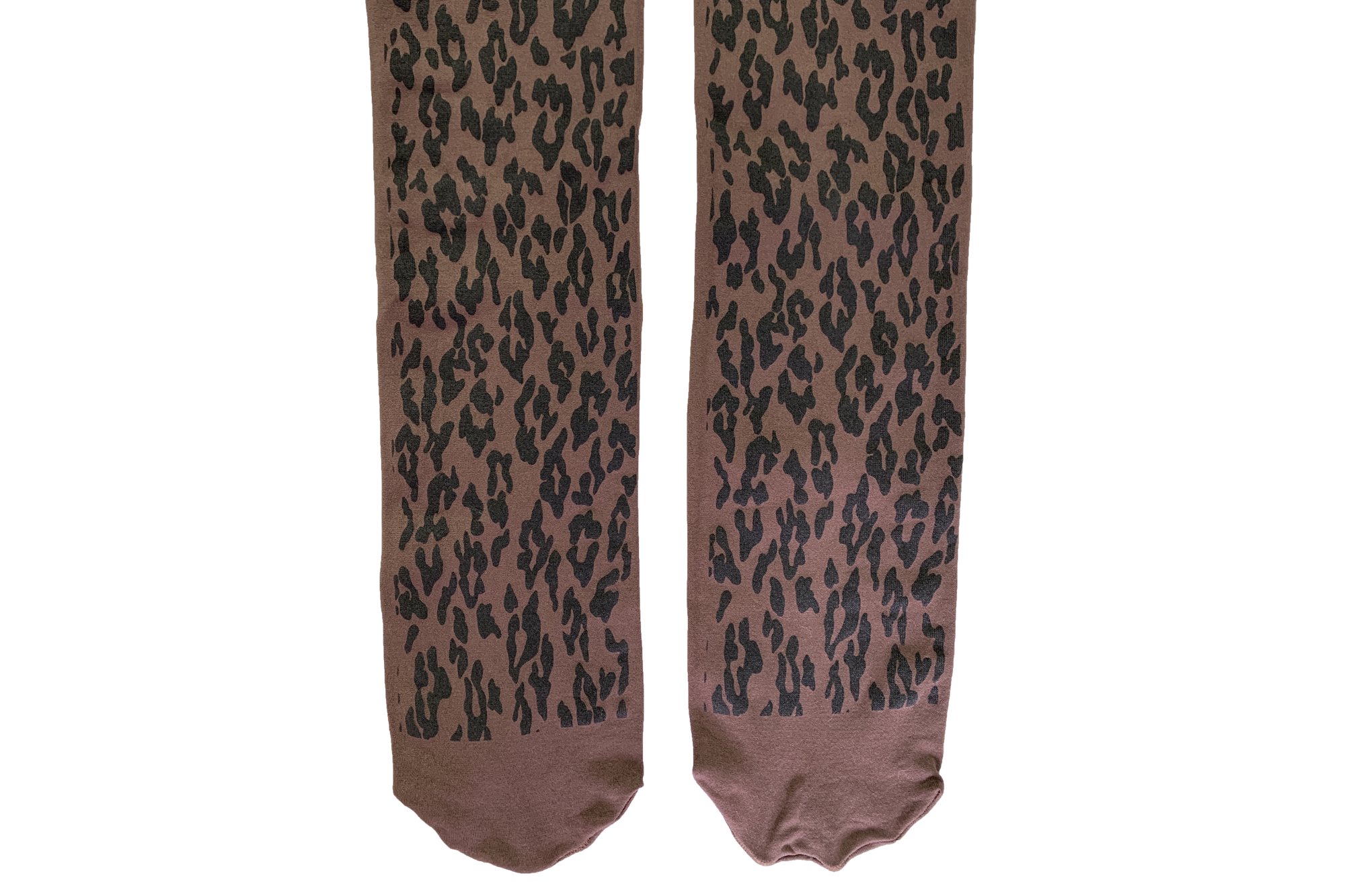LEOPARD TIGHTS<br>BROWN