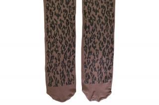 LEOPARD TIGHTS<br>BROWNξʲ