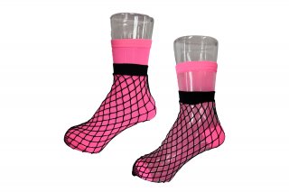 LIMI feu×FAKUI SEE-THROUGH LAYERED SOCKS<br>NEONPINK<img class='new_mark_img2' src='https://img.shop-pro.jp/img/new/icons41.gif' style='border:none;display:inline;margin:0px;padding:0px;width:auto;' />の商品画像