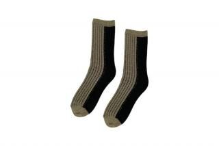 COLOR BLOCK GLITTER SOCKS<br>GOLDBLACK<img class='new_mark_img2' src='https://img.shop-pro.jp/img/new/icons5.gif' style='border:none;display:inline;margin:0px;padding:0px;width:auto;' />ξʲ