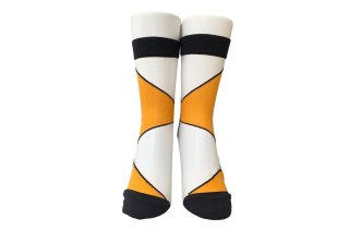 COLOR BLOCKED SEE-THROUGH SOCKS<br>YELLOW<img class='new_mark_img2' src='https://img.shop-pro.jp/img/new/icons5.gif' style='border:none;display:inline;margin:0px;padding:0px;width:auto;' />の商品画像