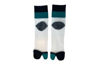 SEE-THROUGH TABI SOCKS<br>GREEN<img class='new_mark_img2' src='https://img.shop-pro.jp/img/new/icons5.gif' style='border:none;display:inline;margin:0px;padding:0px;width:auto;' />の商品画像