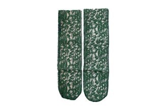 LACE×TULLE SOCKS<br>GREEN<img class='new_mark_img2' src='https://img.shop-pro.jp/img/new/icons5.gif' style='border:none;display:inline;margin:0px;padding:0px;width:auto;' />の商品画像