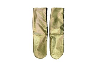 FOIL×TULLE SOCKS<br>GOLD<img class='new_mark_img2' src='https://img.shop-pro.jp/img/new/icons5.gif' style='border:none;display:inline;margin:0px;padding:0px;width:auto;' />の商品画像