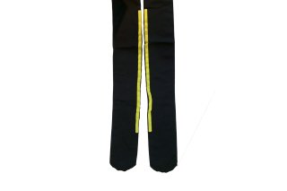 COLOR LINED TIGHTS<br>BLACK×YELLOW<img class='new_mark_img2' src='https://img.shop-pro.jp/img/new/icons5.gif' style='border:none;display:inline;margin:0px;padding:0px;width:auto;' />の商品画像