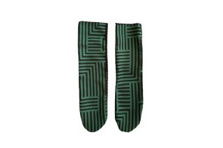 GEOMETRIC TULLE SOCKS<br>GREEN<img class='new_mark_img2' src='https://img.shop-pro.jp/img/new/icons5.gif' style='border:none;display:inline;margin:0px;padding:0px;width:auto;' />の商品画像