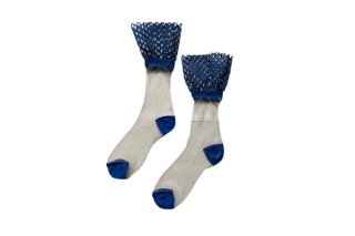 BIG MESH SEE-THROUGH SOCKS<br>BLUE<img class='new_mark_img2' src='https://img.shop-pro.jp/img/new/icons5.gif' style='border:none;display:inline;margin:0px;padding:0px;width:auto;' />の商品画像