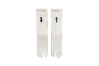 ARROW TABI SOCKS<br>WHITEξʲ