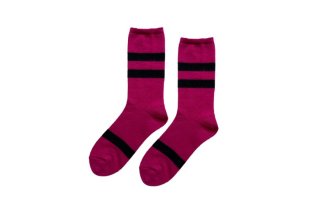 3 LINE SOCKS<br>PINKξʲ