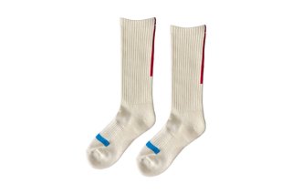 UNISEX/LINE SPORTS SOCKS<br>WHITE<img class='new_mark_img2' src='https://img.shop-pro.jp/img/new/icons5.gif' style='border:none;display:inline;margin:0px;padding:0px;width:auto;' />ξʲ