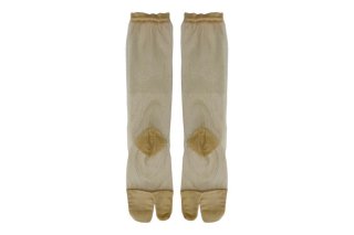 SEE-THROUGH TABI SOCKS<br>BEIGE<img class='new_mark_img2' src='https://img.shop-pro.jp/img/new/icons5.gif' style='border:none;display:inline;margin:0px;padding:0px;width:auto;' />の商品画像