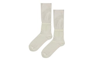 DOUBLE LAYERED LOOSE SOCKS<br>WHITEWHITE<img class='new_mark_img2' src='https://img.shop-pro.jp/img/new/icons5.gif' style='border:none;display:inline;margin:0px;padding:0px;width:auto;' />ξʲ