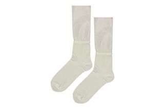 DOUBLE LAYERED LOOSE SOCKS<br>WHITEWHITEξʲ
