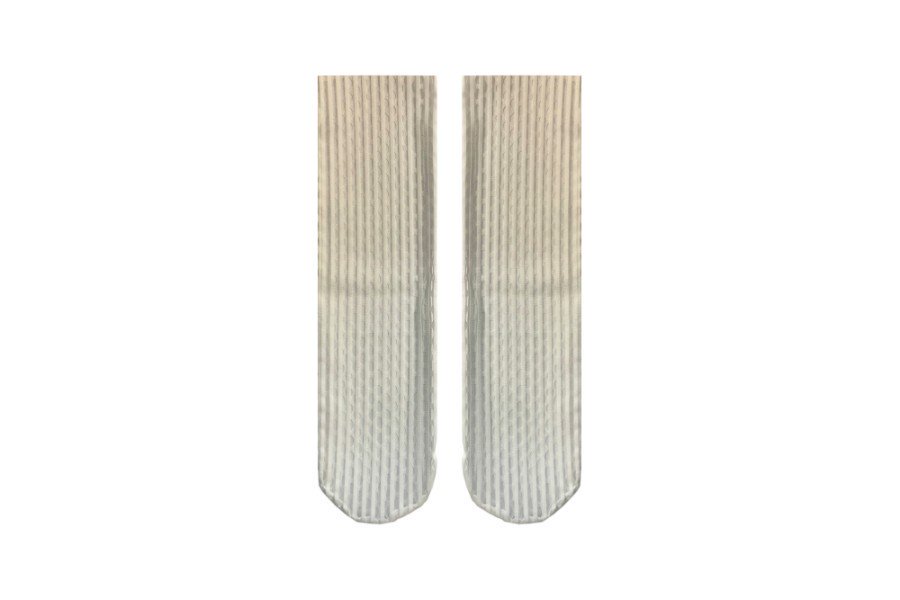 STRIPED  BIG MESH SOCKS<br>WHITEWHITE<img class='new_mark_img2' src='https://img.shop-pro.jp/img/new/icons5.gif' style='border:none;display:inline;margin:0px;padding:0px;width:auto;' />