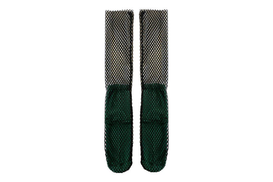 LAYERED NET TULLE SOCKS<br>BLACKGREEN<img class='new_mark_img2' src='https://img.shop-pro.jp/img/new/icons5.gif' style='border:none;display:inline;margin:0px;padding:0px;width:auto;' />