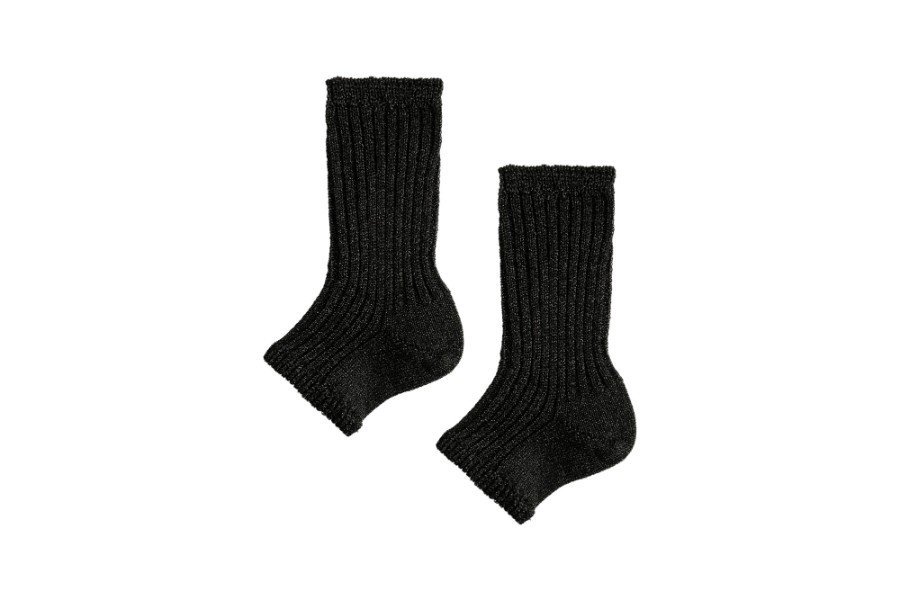 LAME DEFORM LOOSE SOCKS<br>BLACK<img class='new_mark_img2' src='https://img.shop-pro.jp/img/new/icons5.gif' style='border:none;display:inline;margin:0px;padding:0px;width:auto;' />