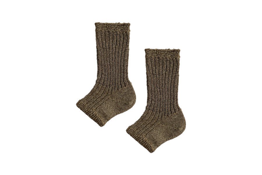 LAME DEFORM LOOSE SOCKS<br>GOLD<img class='new_mark_img2' src='https://img.shop-pro.jp/img/new/icons5.gif' style='border:none;display:inline;margin:0px;padding:0px;width:auto;' />