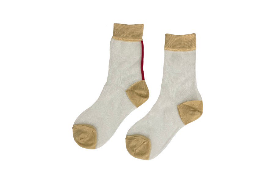 BACKLINE SEE-THROUGH SOCKS<br>BEIGEBEIGE<img class='new_mark_img2' src='https://img.shop-pro.jp/img/new/icons5.gif' style='border:none;display:inline;margin:0px;padding:0px;width:auto;' />