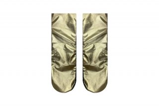 FOIL DOT TULLE SOCKS<br>GOLD<img class='new_mark_img2' src='https://img.shop-pro.jp/img/new/icons5.gif' style='border:none;display:inline;margin:0px;padding:0px;width:auto;' />ξʲ