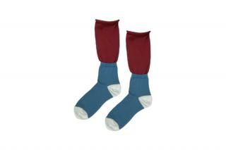 SWITCHING 3COLOR SOCKS<br>REDBLUEξʲ