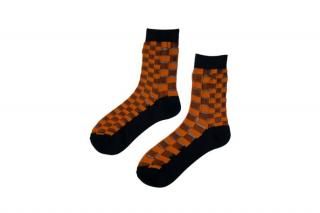 SQUARE SEE-THROUGH SOCKS<br>ORANGE<img class='new_mark_img2' src='https://img.shop-pro.jp/img/new/icons5.gif' style='border:none;display:inline;margin:0px;padding:0px;width:auto;' />ξʲ