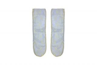 LACE STRIPE TULLE SOCKS<br>YELLOWBLUE<img class='new_mark_img2' src='https://img.shop-pro.jp/img/new/icons5.gif' style='border:none;display:inline;margin:0px;padding:0px;width:auto;' />ξʲ