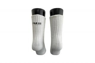 LOGO EMBROIDERY ASYMMETRIC SOCKS<br>WHITE<img class='new_mark_img2' src='https://img.shop-pro.jp/img/new/icons5.gif' style='border:none;display:inline;margin:0px;padding:0px;width:auto;' />ξʲ