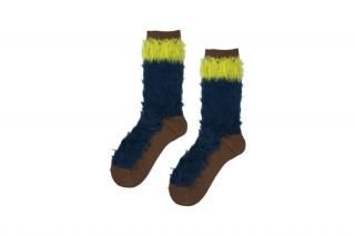 FRINGE 3COLOR BLOCK SOCKS<br>YELLOWNAVY<img class='new_mark_img2' src='https://img.shop-pro.jp/img/new/icons5.gif' style='border:none;display:inline;margin:0px;padding:0px;width:auto;' />ξʲ