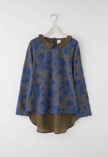 shadow flower pullover