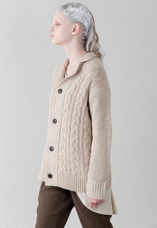 Yak Nep Wool Cardigan Sunaokuwahara Online Store Yak Nep Wool Cardigan Sunaokuwahara Online Store
