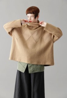 rhombus double face pull-over