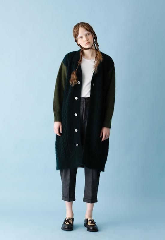 Pre Order Multi Color Cable Knit Cardigan Sunaokuwahara Online Store Pre Order Multi Color Cable Knit Cardigan Sunaokuwahara Online Store
