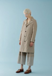 < pre-order > wool line weather coat
