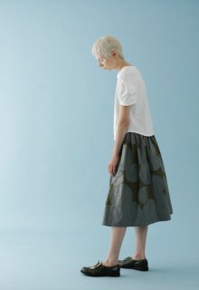 pile up circle skirt