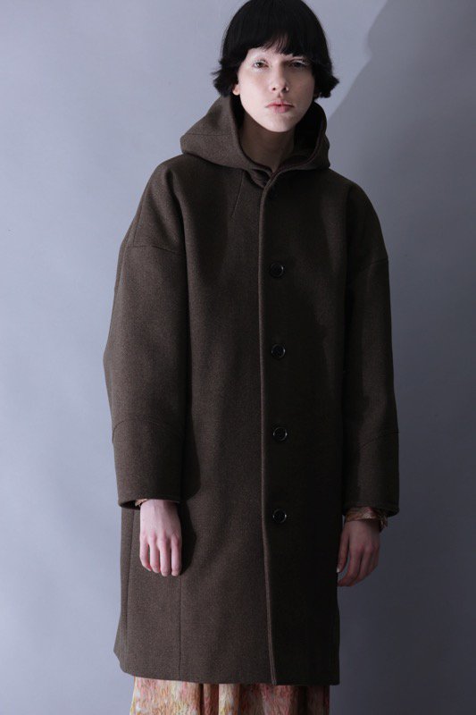 gali pile melton coat1 - SUNAOKUWAHARA ONLINE STORE