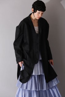 linen linen wool coat