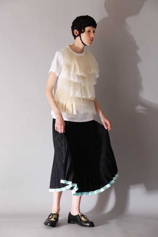 elu. Peony wool skirt ウールスカート スカート