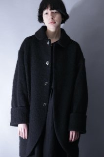 < pre-order > mohair shaggy coat