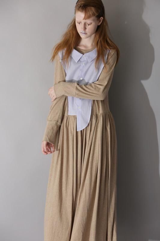 gauze tenjiku stripe one-piece - SUNAOKUWAHARA ONLINE STORE gauze tenjiku stripe one-piece - SUNAOKUWAHARA ONLINE STORE