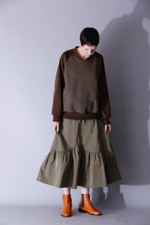 < pre-order >  mat polyester skirt
