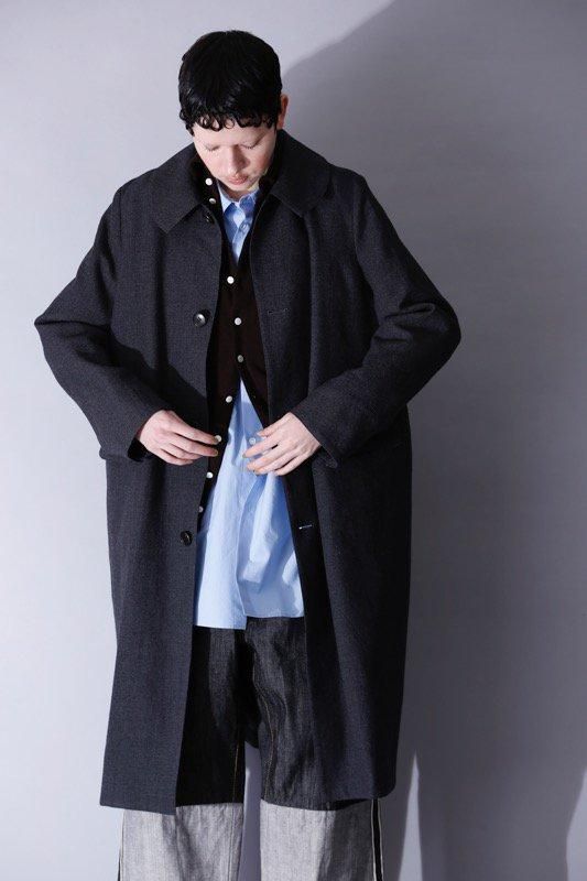 washable wool coat - SUNAOKUWAHARA ONLINE STORE washable wool coat - SUNAOKUWAHARA ONLINE STORE